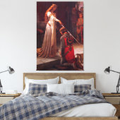 アコラードバイエドムンドブレールレイトン キャンバスプリント (インサイチュ (寝室))