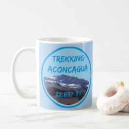 アコンカグアマウンテン高高度登山 コーヒーマグカップ