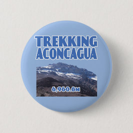 アコンカグアマウンテン高高度登山 缶バッジ