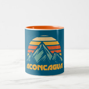 アコンカグアレトロターコイズ ツートーンマグカップ