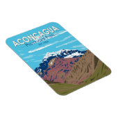 アコンカグア地方パークアルゼンチントラベルヴィンテージ マグネット (右側)