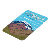 アコンカグア地方パークアルゼンチントラベルヴィンテージ マグネット (左側)