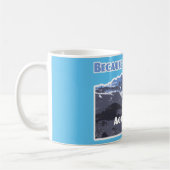 アコンカグア山だからそこにある コーヒーマグカップ (左)