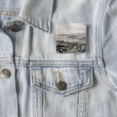 アコンカグア川の火山の遠い眺め 缶バッジ (インサイチュ)