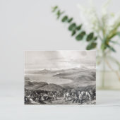 アコンカグア火山の遠景 ポストカード (スタンド正面)