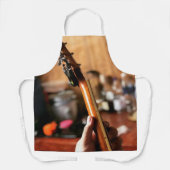 アコーかわいらしスティックギター エプロン (正面)