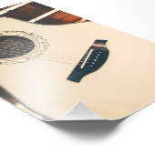 アコーかわいらしスティックギター フォトプリント            (角)