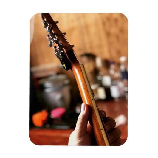 アコーかわいらしスティックギター マグネット (縦)