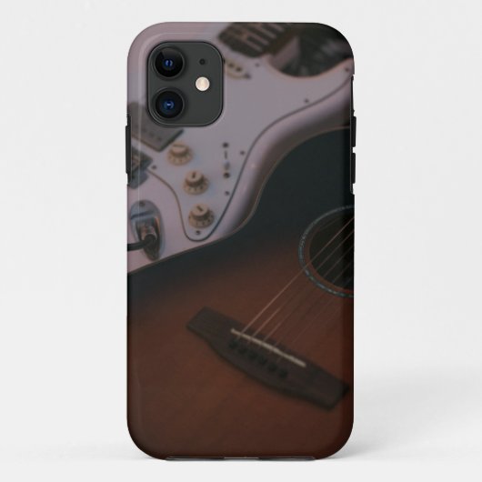 アコーかわいらしスティックギター Case-Mate iPhoneケース (裏面)