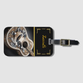 アコーエレガントスティックギター ラゲッジタグ (正面横)