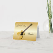 アコーカスタマイズスティック・ギター サンキューカード (正面)