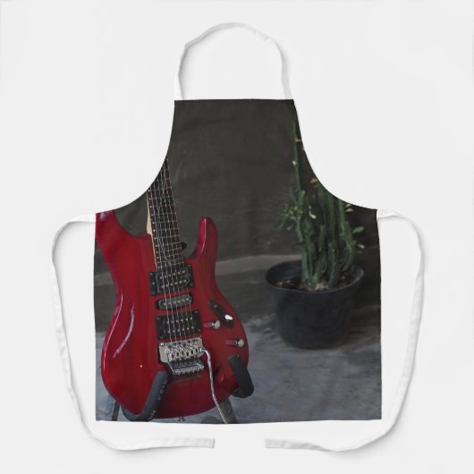 アコーカッコいいスティックギター エプロン (正面)