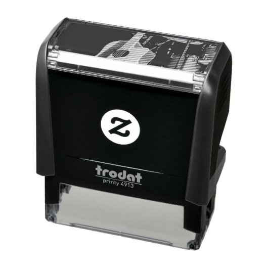 アコーカッコいいスティックギター セルフインキングスタンプ (商品)