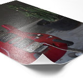 アコーカッコいいスティックギター フォトプリント            (角)