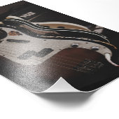 アコーカッコいいスティックギター フォトプリント            (角)