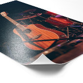 アコーカッコいいスティックギター フォトプリント            (角)