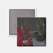 アコーカッコいいスティックギター マグネット (正面/裏面)