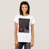 アコーカッコいいスティックギター Tシャツ (正面フル)