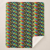 アコージーフリースシェルパブランケット シェルパブランケット (正面)