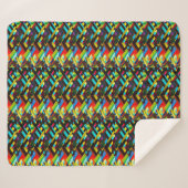 アコージーフリースシェルパブランケット シェルパブランケット (正面(横))