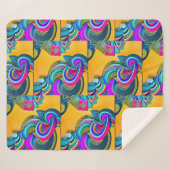 アコージーフリースシェルパブランケット シェルパブランケット (正面(横))