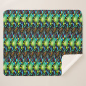 アコージーフリースシェルパブランケット シェルパブランケット (正面(横))