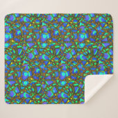 アコージーフリースシェルパブランケット シェルパブランケット (正面(横))