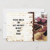 アコースギタージャムの招待 招待状 (裏面)