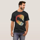 アコースティックギタリスト4ミュージシャン用プレーヤー Tシャツ (正面フル)