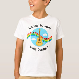 アコースティックギターのカスタマイズTシャツ Tシャツ