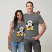 アコースティックギターのタキシード(Linuxのタキシード) Tシャツ (ユニセックス)