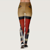 アコースティックギターのフレットボードストリングレギンス レギンス (裏面)