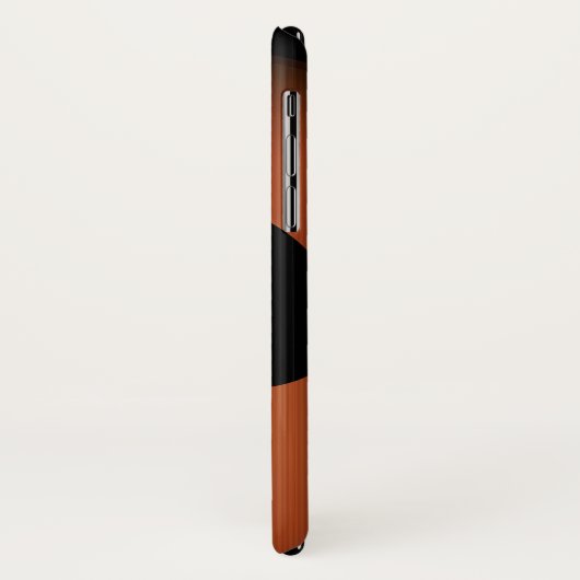 アコースティックギターのモノグラムのiPhone Xの場合 Case-Mate iPhoneケース (裏面/左)