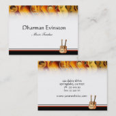 アコースティックギターの名刺 名刺 (正面/裏面)