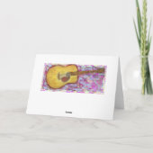 アコースティックギターの平和 シーズンカード (裏面)