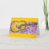 アコースティックギターの平和 シーズンカード (正面)