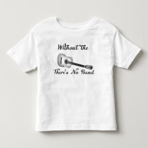 アコースティックギターの幼児の罰金のジャージーのティー トドラーTシャツ