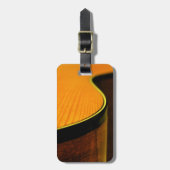 アコースティックギターの荷物のラベル2 ラゲッジタグ (正面縦)