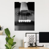 アコースティックギターの視点 ポスター (ホームオフィス)