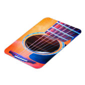 アコースティックギターの遠近法の色 マグネット (左側)