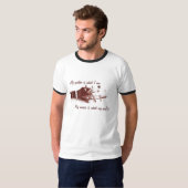 アコースティックギターのTシャツ Tシャツ (正面フル)