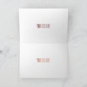 アコースティックギターアニメイラストレーション カード (内部)