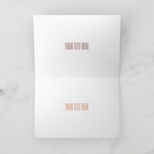 アコースティックギターアニメイラストレーション カード (内部)