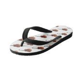 アコースティックギターアニメイラストレーション キッズビーチサンダル (アングル)