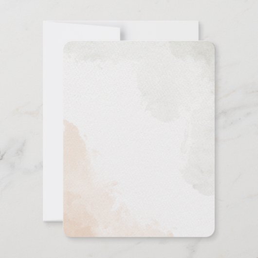 アコースティックギターアート 招待状 (裏面)