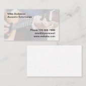 アコースティックギターエンターテイナー及び先生 名刺 (正面/裏面)