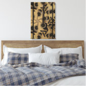 アコースティックギターキュービズム キャンバスプリント (インサイチュ (寝室))