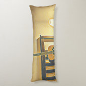 アコースティックギターギフト ボディピロー (裏面 (縦))