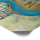 アコースティックギターギフト ポスター (角)