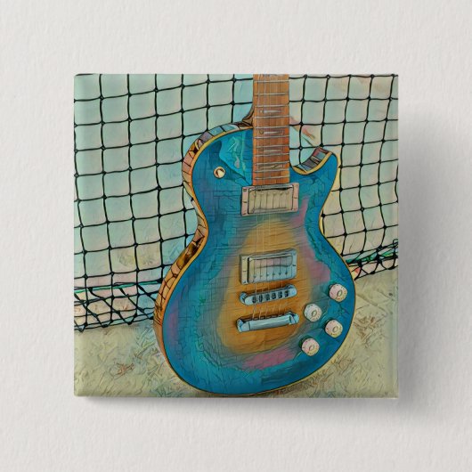 アコースティックギターギフト 缶バッジ (正面)